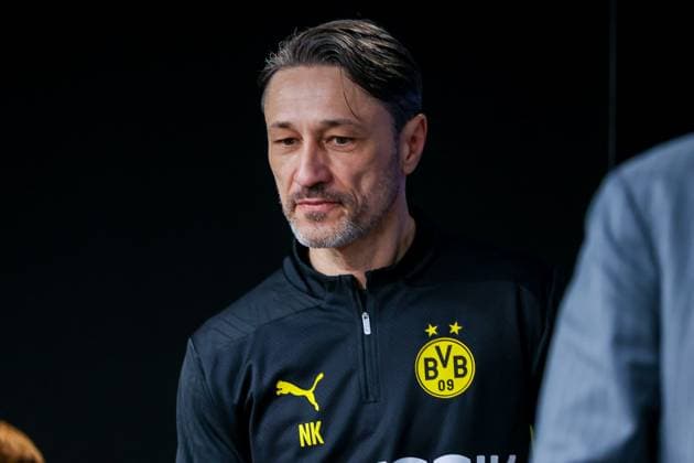 18.02.2025, Pressekonferenz zum UEFA Champions League Spiel zwischen Borussia Dortmund und Sporting Lissabon, Trainer Niko Kovac (Borussia Dortmund), Dortmund Signal Iduna Park NRW Deutschland xRHR-FOTO DEx Copyright: DennisxEwert RHR-FOTOx RHR-FOTO DE