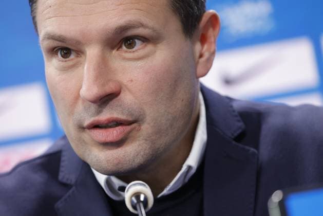 Sportdirektor Benjamin Weber, Deutschland, Berlin, Sportpark, GER, 2.FBL, Hertha BSC, Saison 2024 25, Pressekonferenz mit dem neuen Cheftrainer Stefan Leitl und Sportdirektor Benjamin Weber