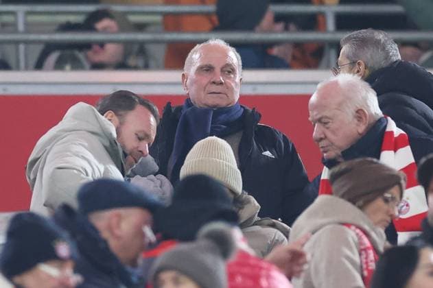 Aufsichtsratsmitglied und Ehrenpraesident Uli Hoeness (FC Bayern Muenchen), FC Bayern Muenchen vs. Celtic Glasgow, Fussball, Champions League, Play offs, Rueckspiel, 18.02.2025 Muenchen Bayern Deutschland