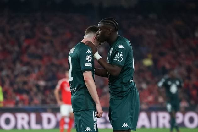 Lisbon, Portugal, February 18th,2025: Caio Henrique (12 AS Monaco) in action during the UEFA Champions League football match between SL Benfica vs AS Monaco at Estadio da Luz, Lisbon on February 18th, 2025 (Joao Bravo SPP) Copyright: xJoaoxBravoxx xSPPx spp-en-JoBr-JBF-3473