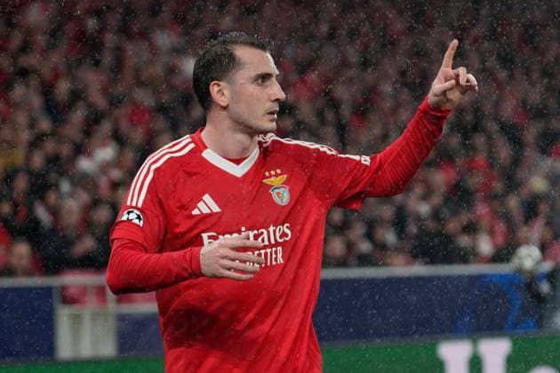 February 18, 2025, Lisbon, Portugal: Kerem Aktuerkoglu of SL Benfica reacts during the UEFA Champions League 2024 25 Knockout phase play-offs 2nd leg between SL Benfica and AS Monaco FC at Estadio da Luz. Final score: SL Benfica 3:3 AS Monaco FC Lisbon Portugal - ZUMAs197 20250218_aaa_s197_107 Copyright: xBrunoxdexCarvalhox