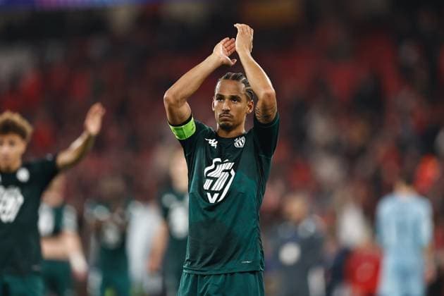 Thilo Kehrer (Monaco), FEBRUARY 18, 2025 - Football Soccer : UEFA Champions League knockout phase play-offs 2nd leg match between SL Benfica 3-3 AS Monaco at the Estadio do SL Benfica in Lisbon, Portugal. Noxthirdxpartyxsales  (282203604)