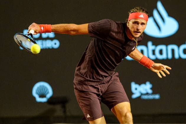 Rio open, etapa do ATP, Tennis Herren world tour 500 Rio de janeiro (rj), 02 18 2025 - rio open atp 500 rj - alexander zverev during the rio open, a stage of the atp world tour 500, which takes place at the brazilian jockey club in gavea, south zone of rio de janeiro, this tuesday, february 18, 2025. (Foto: Clever Felix Thenews2 imago images) SPO  Copyright: xCleverxFelixx