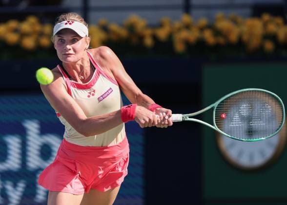 Dayana Yastremska (UKR), Dubai Duty Free Tennis Championships, Dubai, U.A.E. Copyright: xJuergenxHasenkopfx