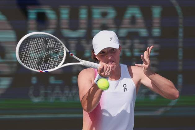 Iga Swiatek (POL), Dubai Duty Free Tennis Championships, Dubai, U.A.E. Copyright: xJuergenxHasenkopfx