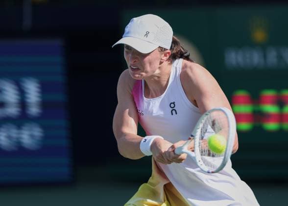 Iga Swiatek (POL), Dubai Duty Free Tennis Championships, Dubai, U.A.E. Copyright: xJuergenxHasenkopfx