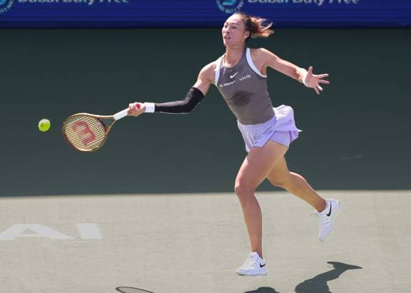 Qinwen Zheng (CHN), Dubai Duty Free Tennis Championships, Dubai, U.A.E. Copyright: xJuergenxHasenkopfx