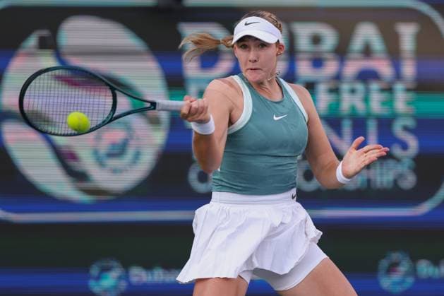 Mirra Andreeva, Dubai Duty Free Tennis Championships, Dubai, U.A.E. Copyright: xJuergenxHasenkopfx
