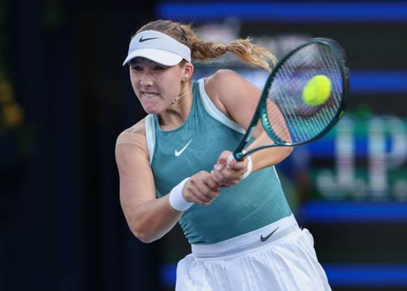Mirra Andreeva, Dubai Duty Free Tennis Championships, Dubai, U.A.E. Copyright: xJuergenxHasenkopfx