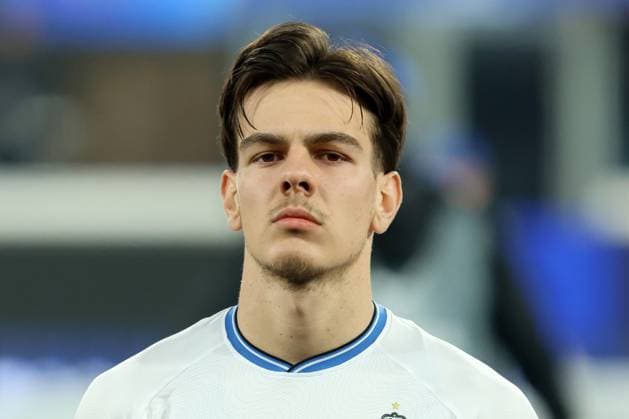 ARDON JASHARI, Brugge, Champions League, 2024-25, Atalanta vs Bruges 1-3, 18-02-2025, Primo piano, Head shot, Close up CHAMPIONS LEAGUE 2024-25 ATALANTA-BRUGGE 1-3