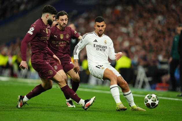 UEFA Champions League match between Real Madrid and Manchester City played at Santiago Bernabeu Stadium on February 19, 2025 in Madrid, Spain. (Photo by Bagu Blanco PRESSINPHOTO) Copyright: xBaguxBlancox xPressinphotox