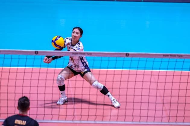 VOLLEY - Volley Challenge Cup Women - Roma Volley vs SC Potsdam Yurika Bamba (SC Potsdam) during Roma Volley vs SC Potsdam, Women s Volleyball Challenge Cup match in Rome, Italy, February 19 2025 Rome Italy  Copyright: xIPAxSport ABACAx