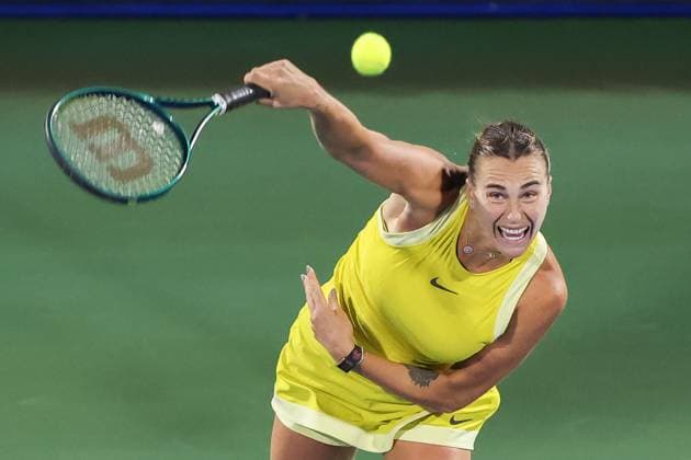 Aryna Sabalenka, Dubai Duty Free Tennis Championships, Dubai, U.A.E. Copyright: xJuergenxHasenkopfx