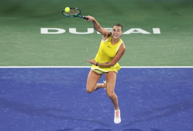 Aryna Sabalenka, Dubai Duty Free Tennis Championships, Dubai, U.A.E. Copyright: xJuergenxHasenkopfx
