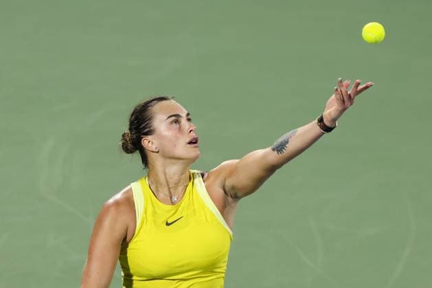 Aryna Sabalenka, Dubai Duty Free Tennis Championships, Dubai, U.A.E. Copyright: xJuergenxHasenkopfx