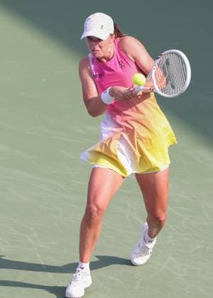 Iga Swiatek (POL), Dubai Duty Free Tennis Championships, Dubai, U.A.E. Copyright: xJuergenxHasenkopfx