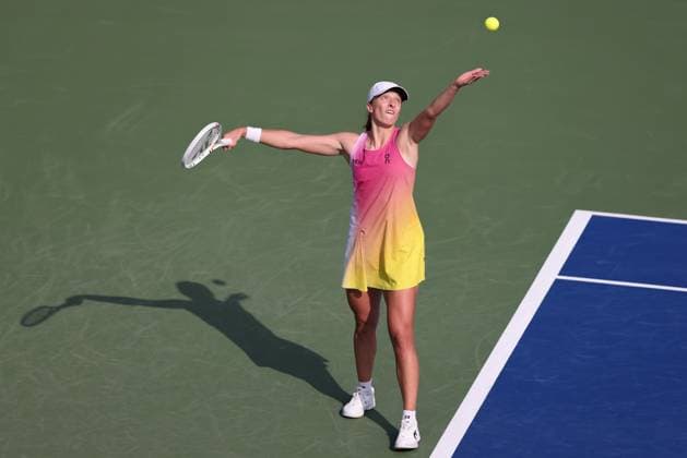 Iga Swiatek (POL), Dubai Duty Free Tennis Championships, Dubai, U.A.E. Copyright: xJuergenxHasenkopfx