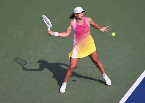 Iga Swiatek (POL), Dubai Duty Free Tennis Championships, Dubai, U.A.E. Copyright: xJuergenxHasenkopfx