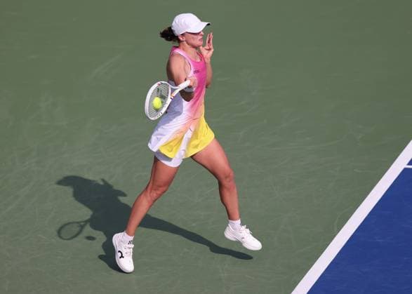 Iga Swiatek (POL), Dubai Duty Free Tennis Championships, Dubai, U.A.E. Copyright: xJuergenxHasenkopfx