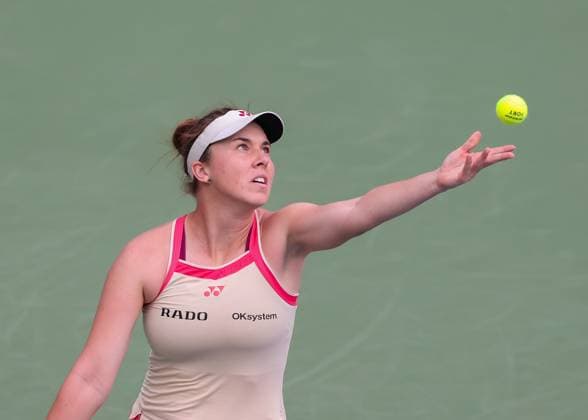 Linda Noskova (CZE), Dubai Duty Free Tennis Championships, Dubai, U.A.E. Copyright: xJuergenxHasenkopfx