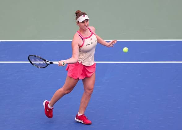 Linda Noskova (CZE), Dubai Duty Free Tennis Championships, Dubai, U.A.E. Copyright: xJuergenxHasenkopfx