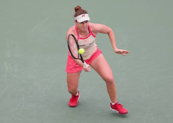 Linda Noskova (CZE), Dubai Duty Free Tennis Championships, Dubai, U.A.E. Copyright: xJuergenxHasenkopfx