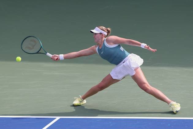 Mirra Andreeva, Dubai Duty Free Tennis Championships, Dubai, U.A.E. Copyright: xJuergenxHasenkopfx