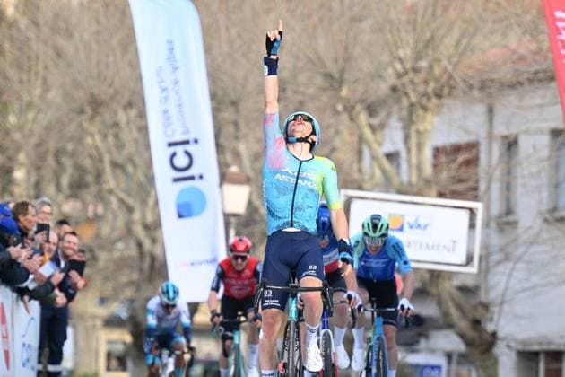 Bilder des Jahres 2025, Sport 02 Februar Sport Themen der Woche KW08 Sport Bilder des Tages 21-02-2025 Classic Var; 2025, Xds - Astana; Scaroni, Christian; Fayence; 