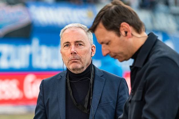 Rostock, Deutschland 22. Februar 2025: 3. Liga - 2024 2025 - FC Hansa Rostock vs. SG Dynamo Dresden Im Bild: Vorstandsvorsitzender Jürgen Wehlend (Hansa Rostock) beim NDR Sportclub Interview DFB regulations prohibit any use of photographs as image sequences and or quasi-video. Copyright: xFotostandx xVoelkerx