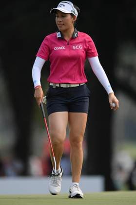 LPGA, Golf Damen Thailand 2025 Jeeno Thitikul of Thailand looks on during round 4 of the Honda LPGA Thailand 2025 at Siam Country Club Old Course in Pattaya, Chonburi, Thailand, on February 23, 2025. Pattaya Chonburi Thailand  Copyright: xVachiraxVachirax originalFilename:kalong-lpgathai250223_np2wv.jpg
