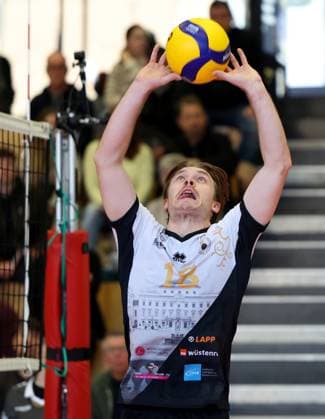 BAU 23.02.2025 Ludwigsburg Volleyball Barock Volleys Ludwigsburg vs. SSG Langen, Ryan Slater (LB)