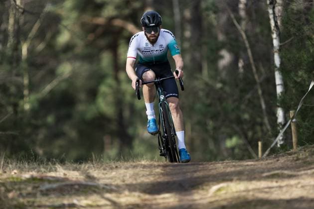 Dutch Joris Nieuwenhuis pictured during the men s elite race at the Sluitingsprijs Oostmalle cyclocross race, Sunday 23 February 2025, in Oostmalle, the last race of the 2024-2025 cyclocross season. KRISTOFxVANxACCOM  x113112217x
