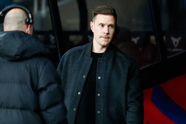 February 25, 2025, Barcelona, Barcelona, SPAIN: Marc-Andre ter Stegen of FC Barcelona, Barca looks on during the Spanish Cup, Copa del Rey, semi-final football match played between FC Barcelona and Atletico de Madrid at Estadi Olimpic Lluis Companys on February 25, 2025 in Barcelona, Spain. Barcelona SPAIN - ZUMAa181 20250225_zaa_a181_101 Copyright: xIrinaxR.xHipolitox