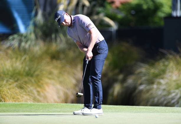 GOLF NEW ZEALAND OPEN, Australia s Brett Rumford during the first round of the New Zealand Open at Millbrook Resort in Queenstown, New Zealand, Thursday, February 27, 2025. ( NO ARCHIVING, EDITORIAL USE ONLY, NO USE IN BOOKS WITHOUT CONSENT QUEENSTOWN NEW ZEALAND  Copyright: xx 20250227140508804032
