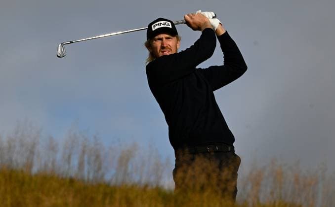 GOLF NEW ZEALAND OPEN, Australia s Travis Smyth during round one of the New Zealand Open at Millbrook Resort in Queenstown, New Zealand, Thursday, February 27, 2025. ( NO ARCHIVING, EDITORIAL USE ONLY, NO USE IN BOOKS WITHOUT CONSENT QUEENSTOWN NEW ZEALAND  Copyright: xANDREWxCORNAGAx 20250227144621535034