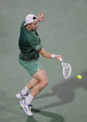 Tallon Griekspoor, Dubai Duty Free Tennis Championships, Dubai, U.A.E. Tennis - Dubai Tennis Championships 2025 - ATP, Tennis Herren 500 - Dubai Duty Free Tennis Stadium - Dubai - - United Arab Emirates - 26 February 2025. Copyright: xJuergenxHasenkopfx