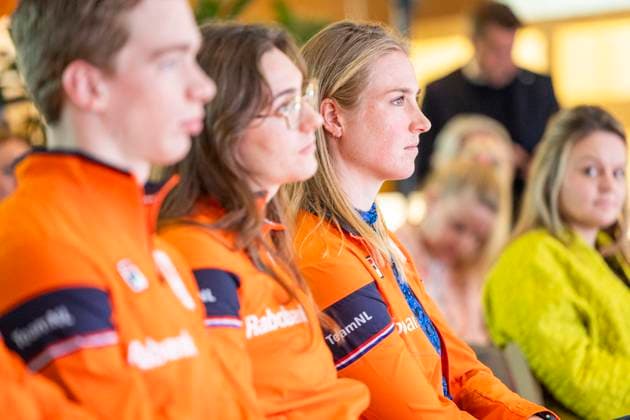 Rabobank new sponsor pressconference UTRECHT, NETHERLANDS - FEBRUARY 27 : Illustration picture during the Rabobank new sponsorship presentation pictured on February 27, 2025 in Utrecht, Netherlands, 27-02-25 Utrecht Netherlands  Copyright: xXavierxPironx