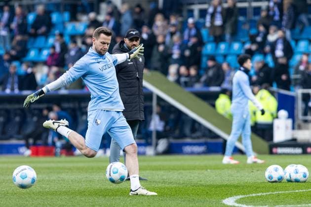 1. Fußball Bundesliga: VfL Bochum - TSG 1899 Hoffenheim; 01.03.2025 Patrick Drewes (VfL Bochum, 27) 1. Fußball Bundesliga: VfL Bochum - TSG 1899 Hoffenheim; Vonovia-Ruhrstadion, Bochum; 01.03.2025 DFL regulations prohibit any use of photographs as image sequences and or quasi video. Copyright: xBEAUTIFULxSPORTS Buriakovx
