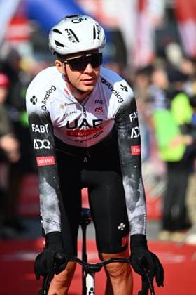 Kuurne - Brussel - Kuurne 2025 cycling race KUURNE, BELGIUM - MARCH 02 : Vermeersch Florian (BEL) of UAE Team Emirates - XRG before the start of the race during the Men Elite UCI 1.Pro 77th Kuurne - Brussel - Kuurne cycling race of 203 kms with start in Kortrijk and finish in Kuurne on March 02, 2025 in Kuurne, Belgium, 02 03 2025 ( Motordriver Kenny Verfaillie & Kuurne Belgium  Copyright: xTomasxSiskx
