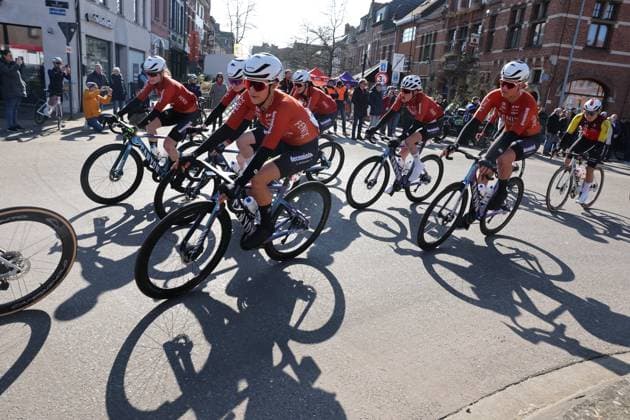 Fenix Omloop van het Hageland AARSCHOT TIELT - WINGE, Belgium 02 03 2025 Pictured during the Fenix Omloop van het Hageland on 02 March 2025 ( Picture by Gianni Barbieux Photo News ). Gent Belgium  Copyright: xGiannixBarbieuxx