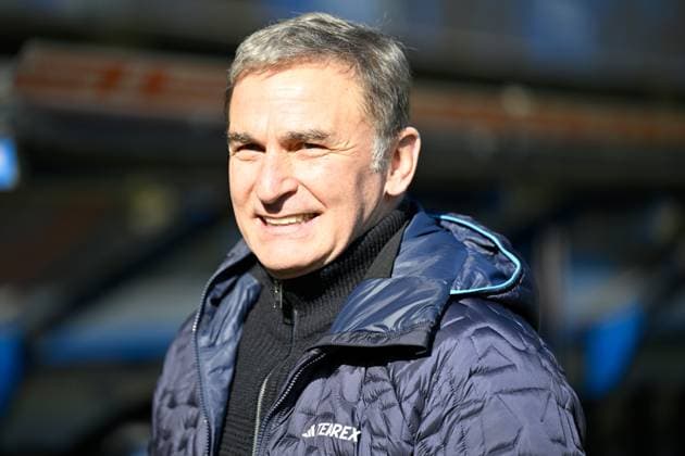 Paderborn, Home Deluxe Arena, 02.03.25, GER, Herren, 2.Bundesliga, Saison 2024-2025, SC Paderborn 07 - Hamburger SV Bild: Sportvorstand Stefan KUNTZ (Hamburg) DFL regulations prohibit any use of photographs as image sequences and or quasi-video. NRW Deutschland