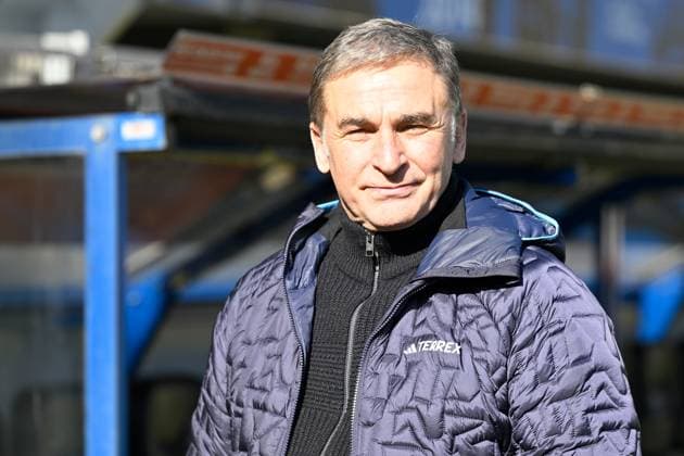 Paderborn, Home Deluxe Arena, 02.03.25, GER, Herren, 2.Bundesliga, Saison 2024-2025, SC Paderborn 07 - Hamburger SV Bild: Sportvorstand Stefan KUNTZ (Hamburg) DFL regulations prohibit any use of photographs as image sequences and or quasi-video. NRW Deutschland
