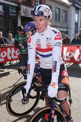 Fenix Omloop van het Hageland AARSCHOT TIELT - WINGE, Belgium 02 03 2025 Pfeiffer Georgi, Team Picnic postnl pictured during the Fenix Omloop van het Hageland on 02 March 2025 ( Picture by Gianni Barbieux Photo News ).  Copyright: xGiannixBarbieuxx