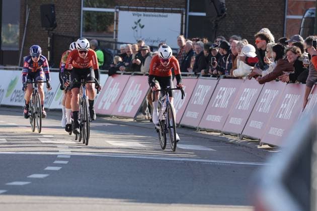 Fenix Omloop van het Hageland AARSCHOT TIELT - WINGE, Belgium 02 03 2025 Pictured during the Fenix Omloop van het Hageland on 02 March 2025 ( Picture by Gianni Barbieux Photo News ). Gent Belgium  Copyright: xGiannixBarbieuxx
