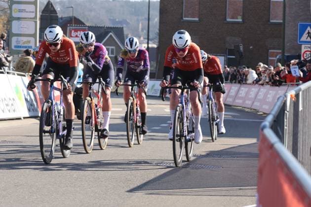 Fenix Omloop van het Hageland AARSCHOT TIELT - WINGE, Belgium 02 03 2025 Pictured during the Fenix Omloop van het Hageland on 02 March 2025 ( Picture by Gianni Barbieux Photo News ). Gent Belgium  Copyright: xGiannixBarbieuxx