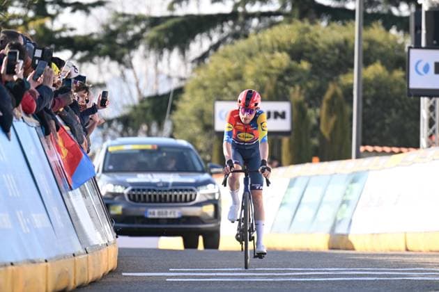 02-03-2025 Faun Drome Classic; 2025, Lidl - Trek; Skjelmose Jensen, Mattias; Etoile Sur Rhone; 