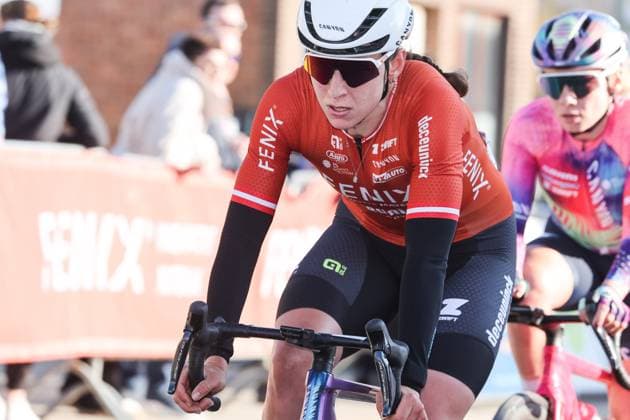 Fenix Omloop van het Hageland AARSCHOT TIELT - WINGE, Belgium 02 03 2025 Fenix-Deceuninck pictured during the Fenix Omloop van het Hageland on 02 March 2025 ( Picture by Gianni Barbieux Photo News ).  Copyright: xGiannixBarbieuxx