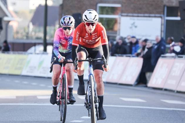 Fenix Omloop van het Hageland AARSCHOT TIELT - WINGE, Belgium 02 03 2025 Fenix-Deceuninck pictured during the Fenix Omloop van het Hageland on 02 March 2025 ( Picture by Gianni Barbieux Photo News ).  Copyright: xGiannixBarbieuxx