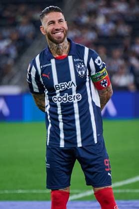 RECORD DATE NOT STATED Liga BBVA MX Clausura 2025 Monterrey vs Santos Sergio Ramos of Monterrey during the 10th round match between Monterrey and Santos as part of the Liga BBVA MX, Torneo Clausura 2025 at BBVA Bancomer Stadium, on March 02, 2025 in Monterrey, Nuevo Leon, Mexico. MONTERREY NUEVO LEON MEXICO  Copyright: xJorgexMartinezx 20250302201526_LMX_C25_MTY_SAN_RAMOS56