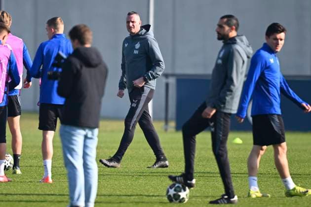 Club Brugge v Aston Villa - UEFA Champions League Media Activities 03 03 2025 WESTKAPELLE, BELGIUM - MARCH 03 : Hayen Nicky head coach of Club Brugge pictured during a training session ahead of the UEFA Champions League 2024 25 round of 16 match first round between Club Brugge and Aston Villa on March 3, 2025 in Westkapelle, Belgium, 03 03 2025 Westkapelle Belgium  Copyright: xTomasxSiskx